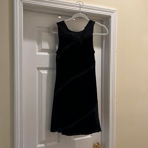 Bird by Juicy Couture black velvet dress